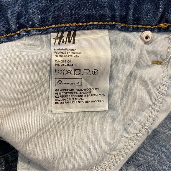 H&M  jeans Short size 8 - Picture 5 of 5
